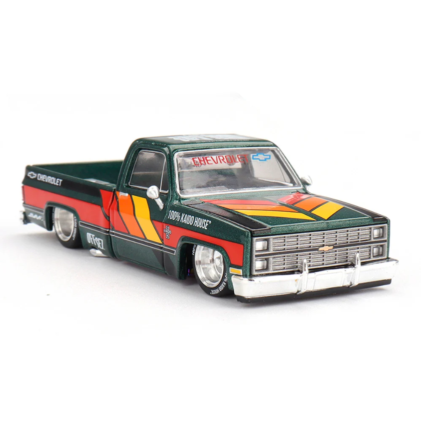 Kaido House x Mini GT 1/64 Chevrolet Silverado KAIDO WORKS V3 KHMG226 Diecast Scale Model