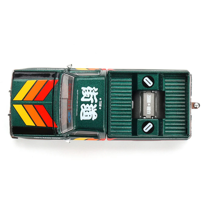 Kaido House x Mini GT 1/64 Chevrolet Silverado KAIDO WORKS V3 KHMG226 Diecast Scale Model