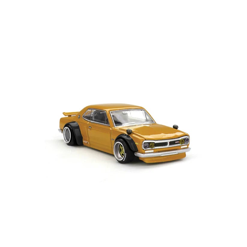 Kaido House x Mini GT 1/64 Nissan Skyline 2000 GT-R (KPGC10) Kaido Street V2 KHMG228 Diecast Scale Model