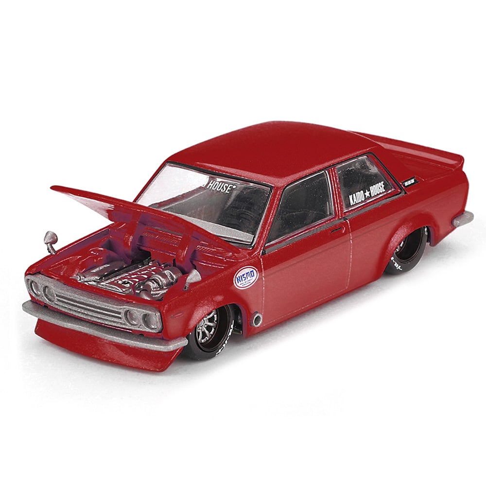 Kaido House x Mini GT 1/64 Datsun 510 Street Nismo V3 KHMG229 Diecast Scale Model