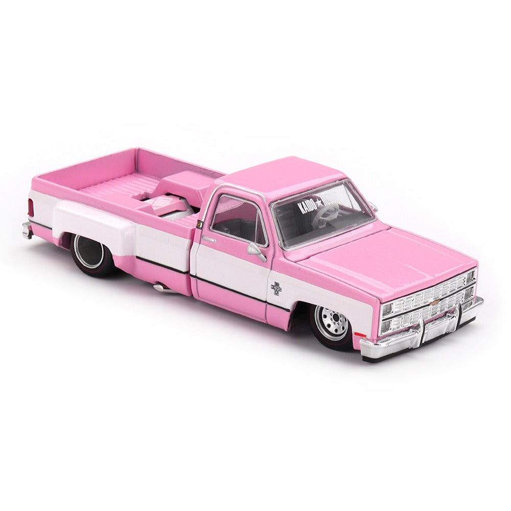 Kaido House x Mini GT 1/64 Chevrolet Silverado Dually Vintage Spec V2 KHMG243 Diecast Scale Model