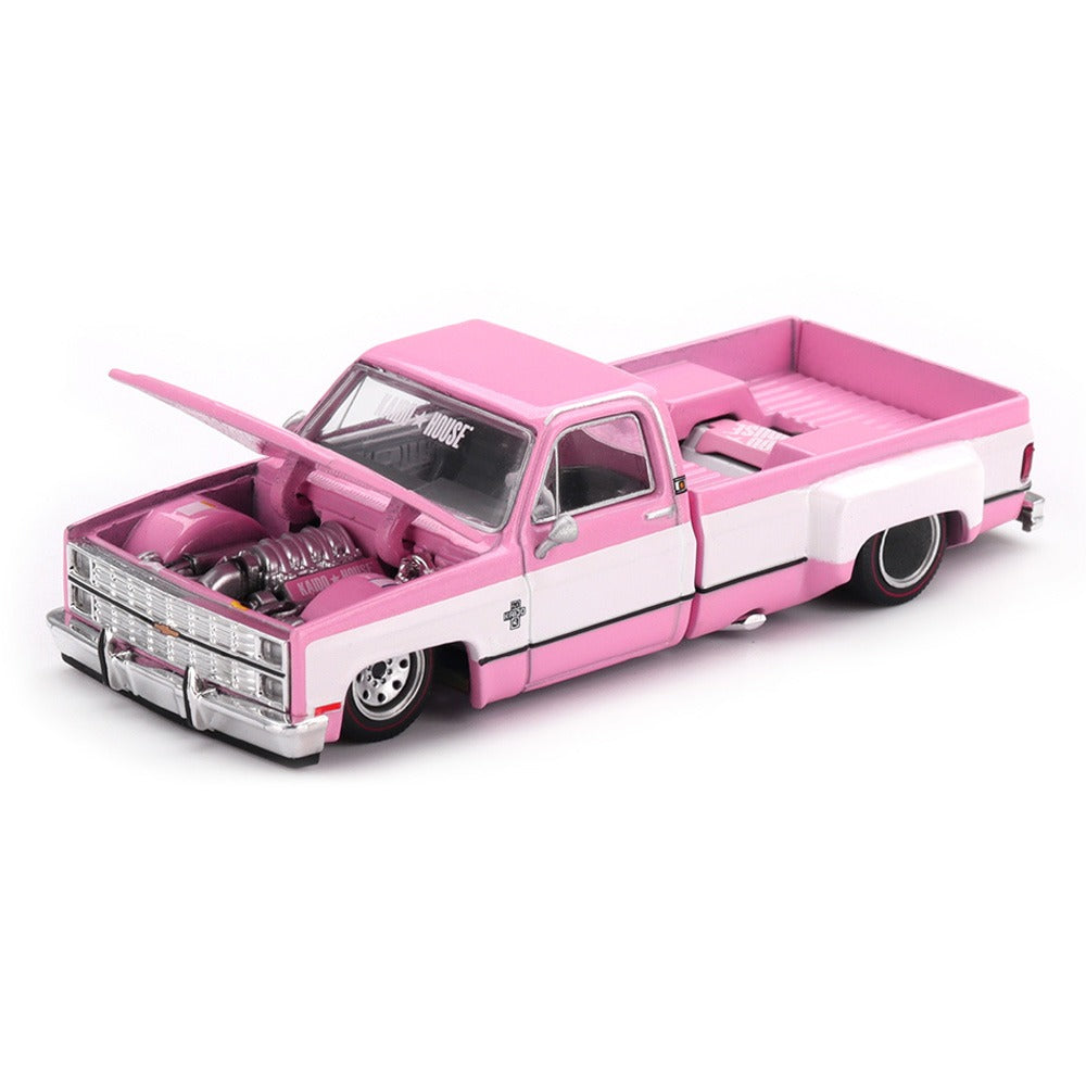 Kaido House x Mini GT 1/64 Chevrolet Silverado Dually Vintage Spec V2 KHMG243 Diecast Scale Model