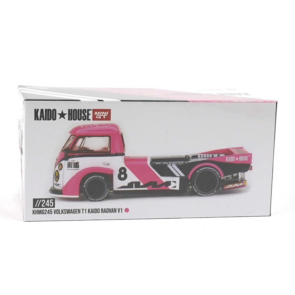Kaido House x Mini GT 1/64 Volkswagen T1 KAIDO RADVANV1 KHMG245 Diecast Scale Model