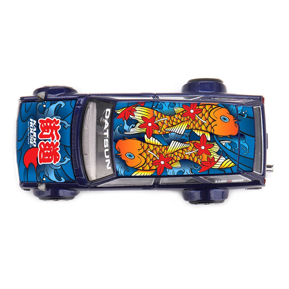Kaido House x Mini GT 1/64 Datsun KAIDO 510 Wagon Koi Wagon V1 KHMG248 Diecast Scale Model