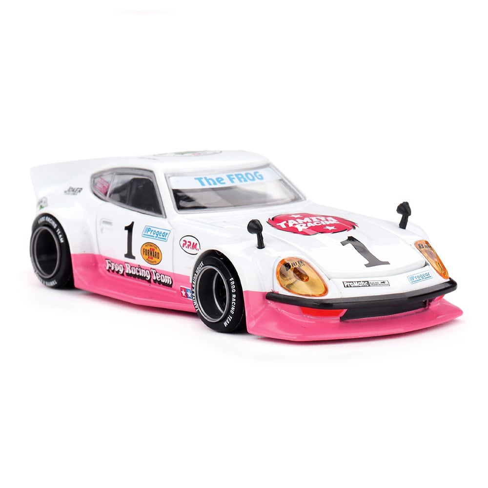 Kaido House x Mini GT Nissan Fairlady Z TAMIYA x KAIDO HOUSE The FROG V1 KHMG263 Diecast Scale Model