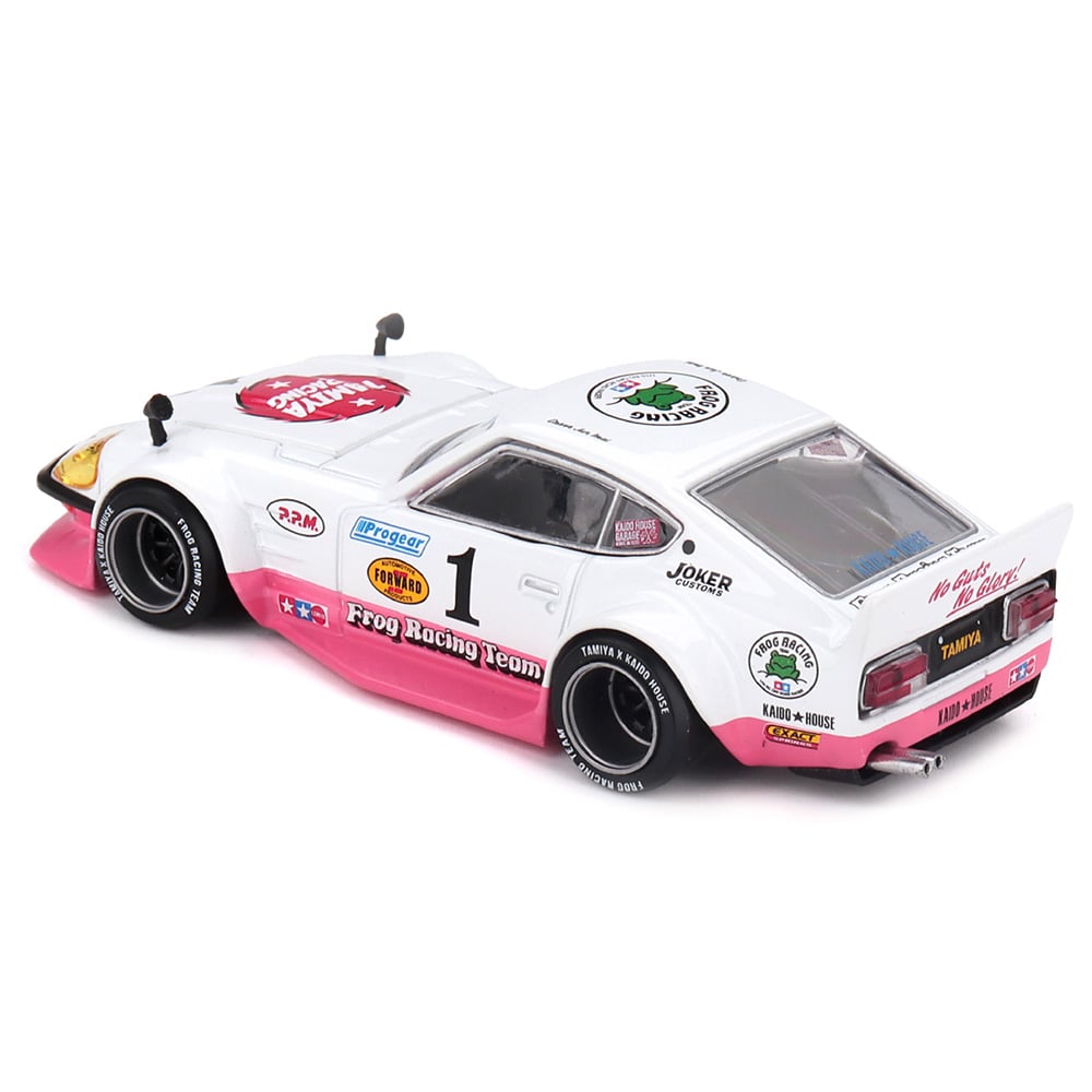 Kaido House x Mini GT Nissan Fairlady Z TAMIYA x KAIDO HOUSE The FROG V1 KHMG263 Diecast Scale Model