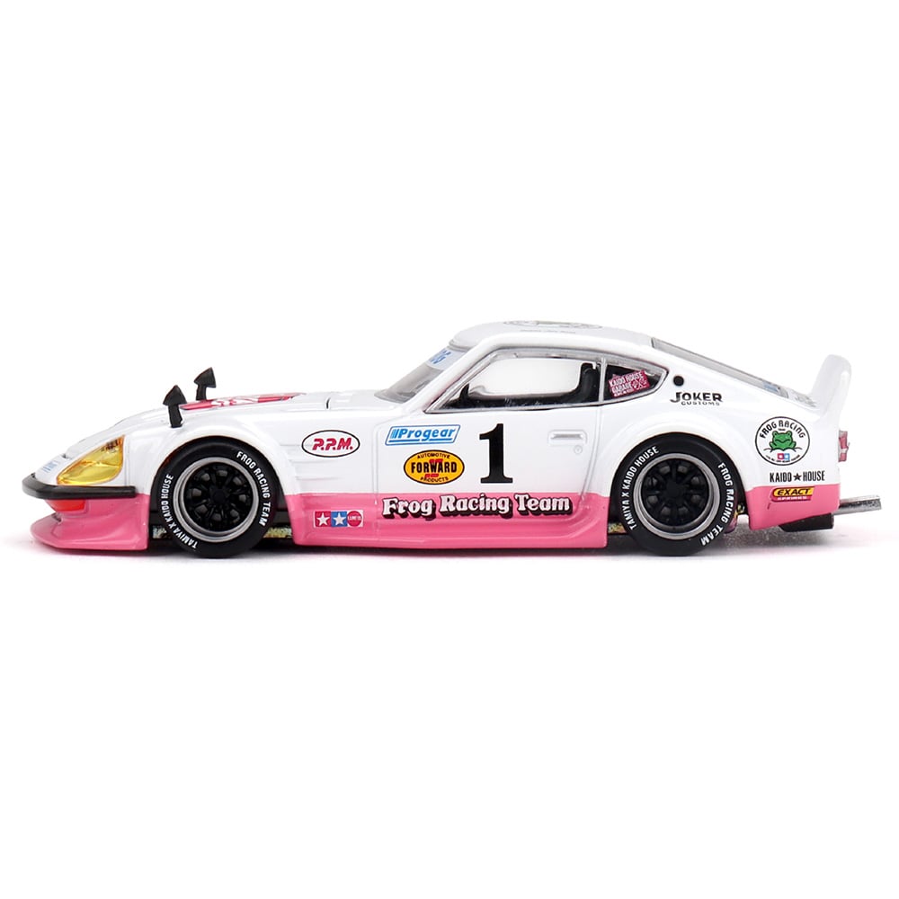 Kaido House x Mini GT Nissan Fairlady Z TAMIYA x KAIDO HOUSE The FROG V1 KHMG263 Diecast Scale Model
