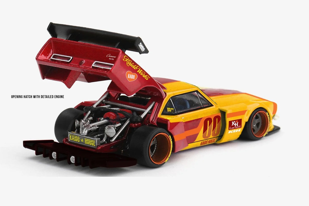 [PRE ORDER] Kaido House x Mini GT 1/64 Chevrolet Camaro Kaido Racing Team V1 KHMG319 Diecast Scale Model