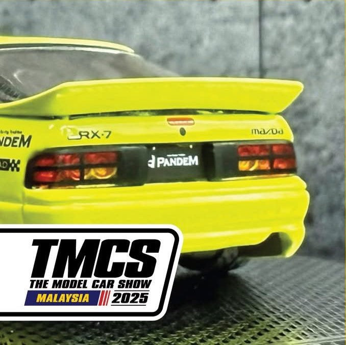 INNO64 1/64 Mazda RX-7 (FC3S) “PANDEM AERO” TMCS 2025 Event Edition IN64-RX7FCP-TMCS25 Diecast Car Model
