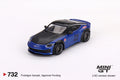 Mini GT 1/64 Nissan Z LB★NATION WORKS Seiran Blue MGT00732-L Diecast Scale Model