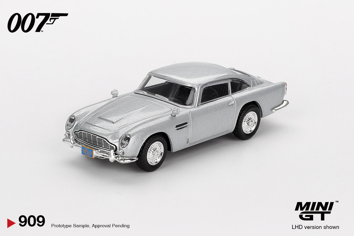 [PRE ORDER] Mini GT 1/64 Aston Martin DB5 “Casino Royale” Blister MGT00909-007E Diecast Scale Model