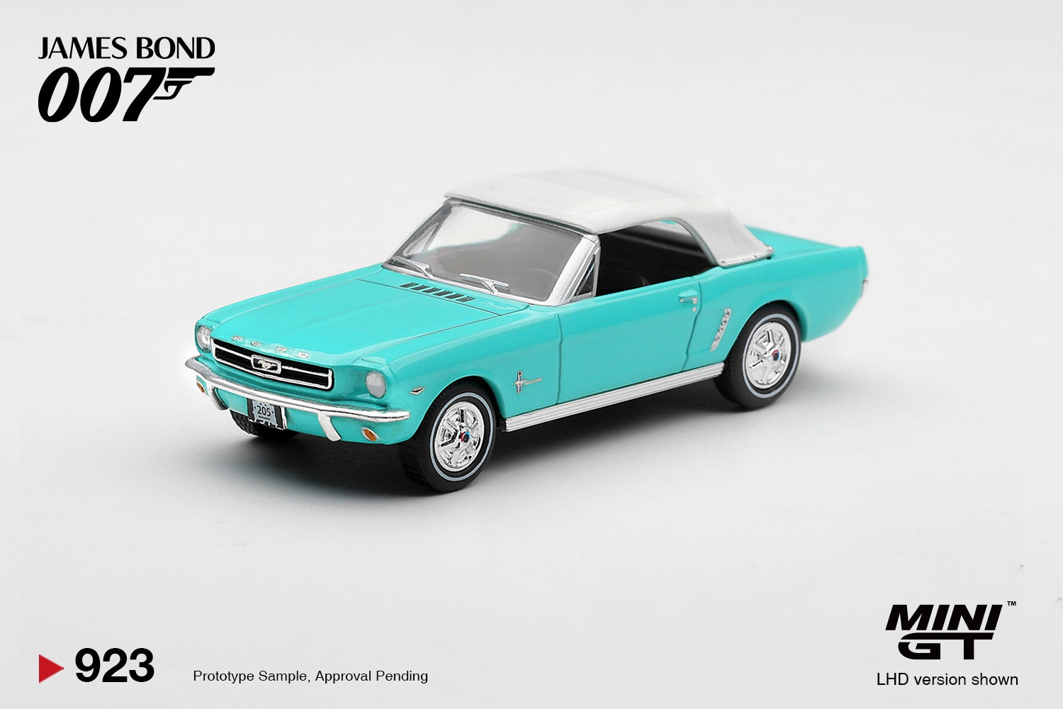 [PRE ORDER] Mini GT 1/64 MGT00923-007E "Ford Mustang Convertible 1965 "Thunderball"   / English Blister Packaging Diecast Scale Model
