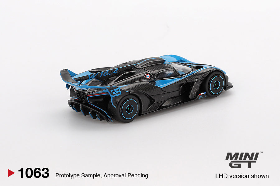 Mini GT 1/64 Bugatti Bolide Presentation MGT01063-L Diecast Scale Model Car