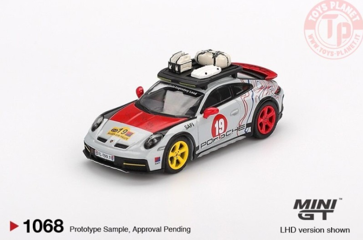 Mini GT 1/64 Porshe 911 Dakar “Uncle Dakar” MGT01068-L Diecast Scale Model