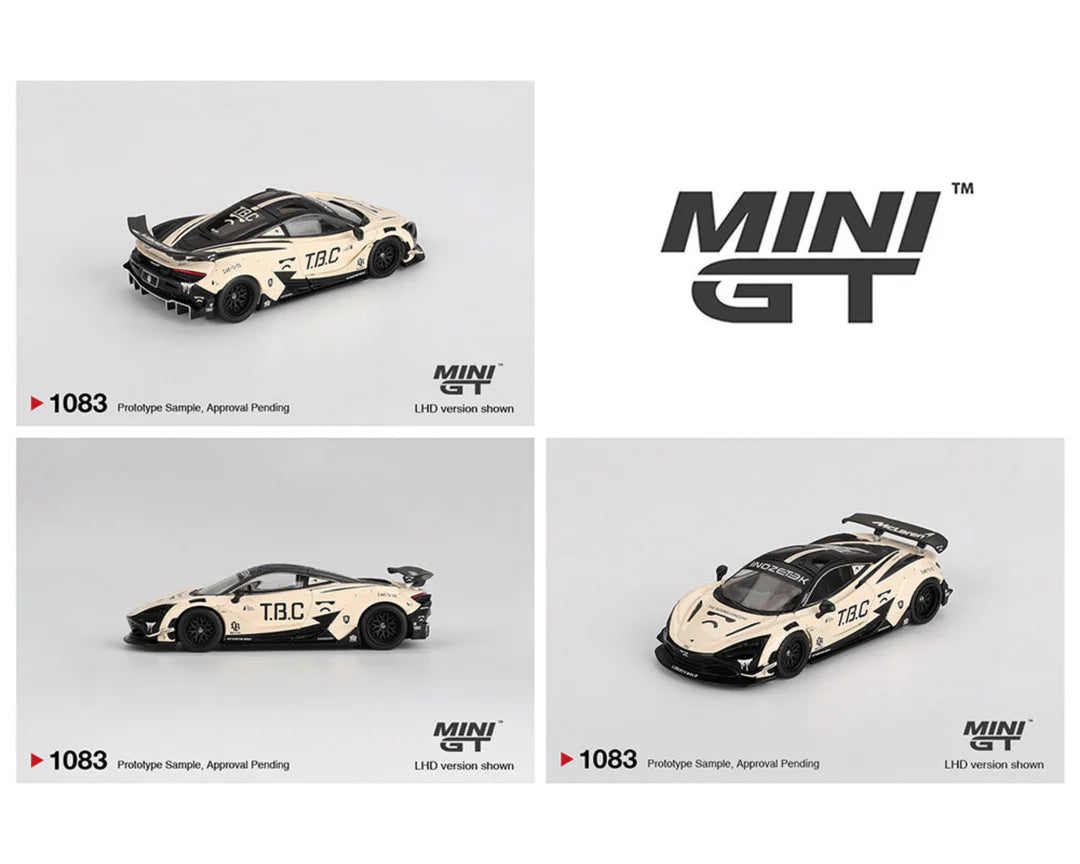 Mini GT 1/64 McLaren 720S LB★Works The Boring Concept MGT0083-L Diecast Scale Model
