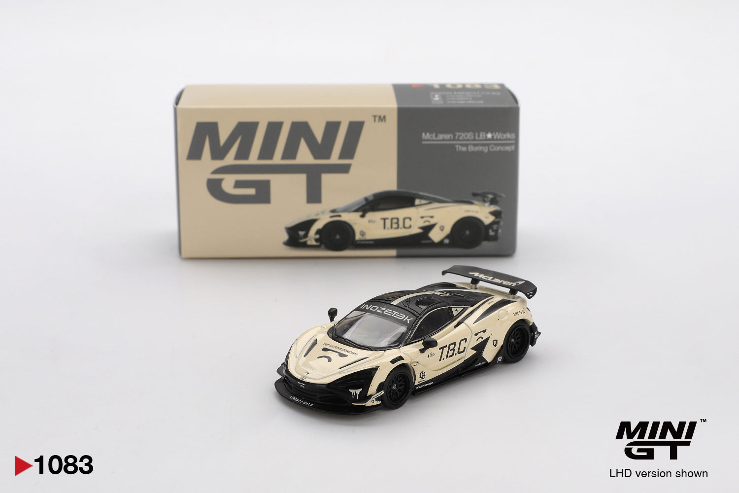Mini GT 1/64 McLaren 720S LB★Works The Boring Concept MGT0083-L Diecast Scale Model