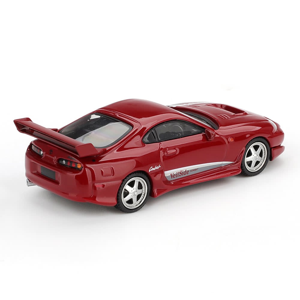 Mini GT 1/64 Toyota Supra VeilSide Combat V-I Red MGT01094-L Diecast Scale Model Car