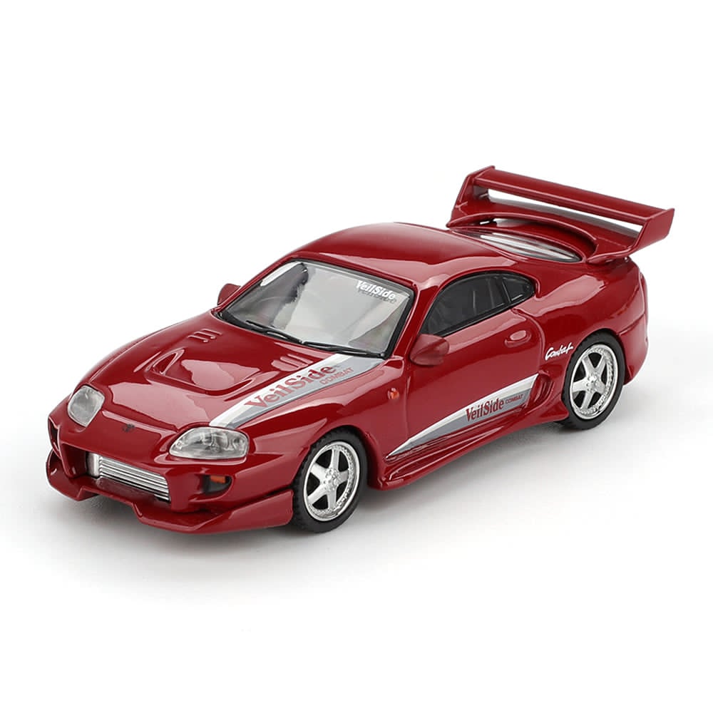 Mini GT 1/64 Toyota Supra VeilSide Combat V-I Red MGT01094-L Diecast Scale Model Car