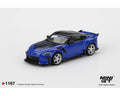 Mini GT 1/64 Nissan Z VeilSide FFZ400 Seiran Blue MGT01167-L Diecast Scale Model Car