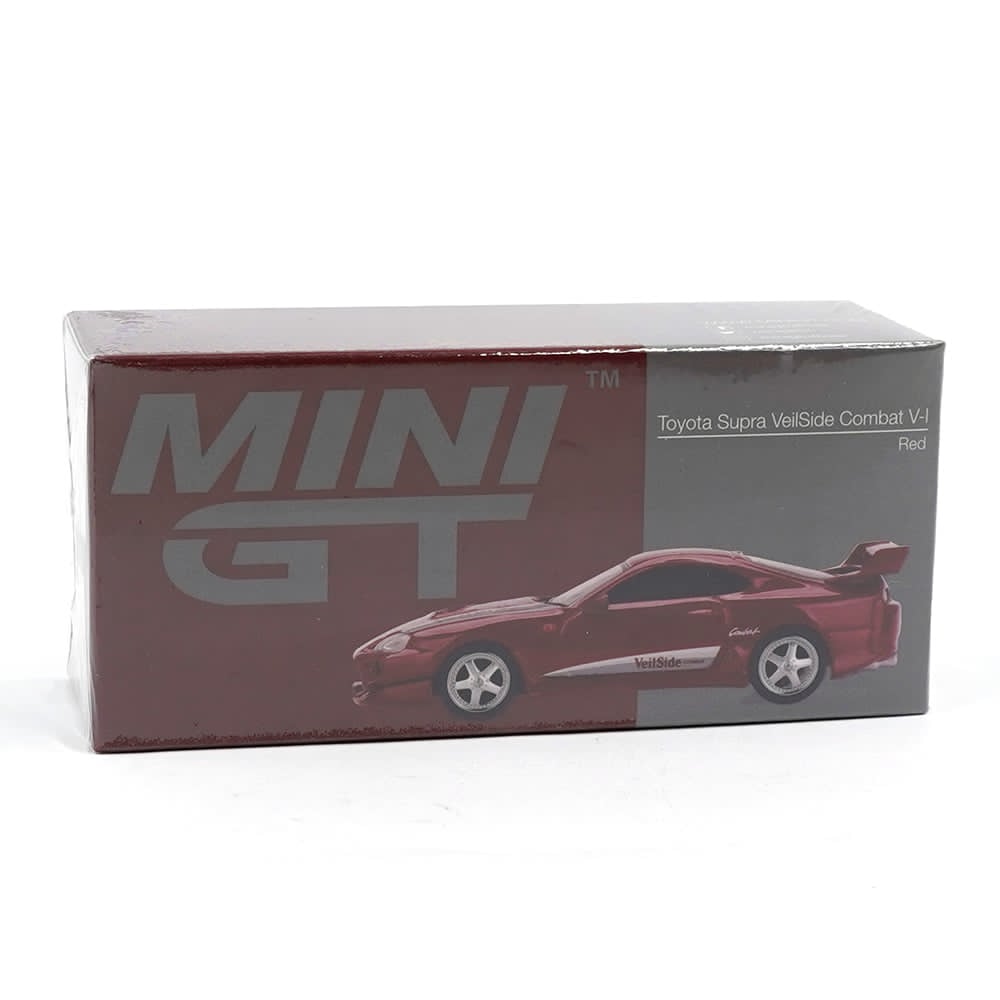 Mini GT 1/64 Toyota Supra VeilSide Combat V-I Red MGT01094-L Diecast Scale Model Car