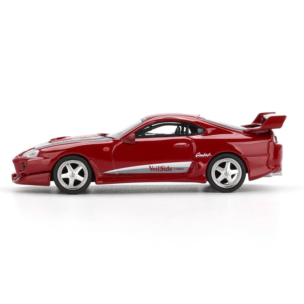 Mini GT 1/64 Toyota Supra VeilSide Combat V-I Red MGT01094-L Diecast Scale Model Car
