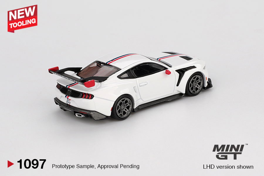 Mini GT 1/64 Ford Mustang GTD Spirit of America MGT01097-L Diecast Scale Model