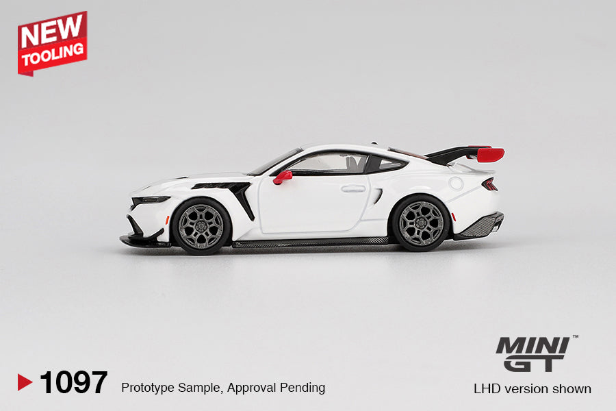 Mini GT 1/64 Ford Mustang GTD Spirit of America MGT01097-L Diecast Scale Model