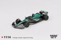 Mini GT 1/64 Aston Martin AMR24 #18 Lance Stroll 2024 F1 2024 Canadian GP MGT01114-L Diecast Scale Model