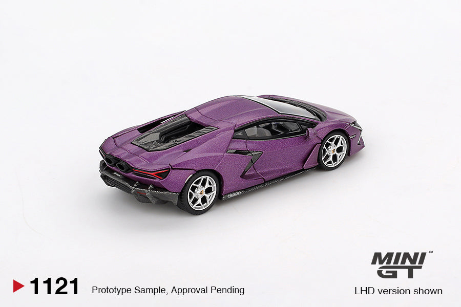Mini GT 1/64 Lamborghini Revuelto Viola 30th Matte MGT01121-L Diecast Scale Model