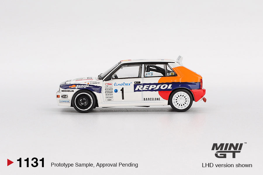 Mini GT 1/64 Lancia Delta HF Integrale Evoluzione #1 1993 Rallye Monte-Carlo MGT01131-L Diecast Scale Model