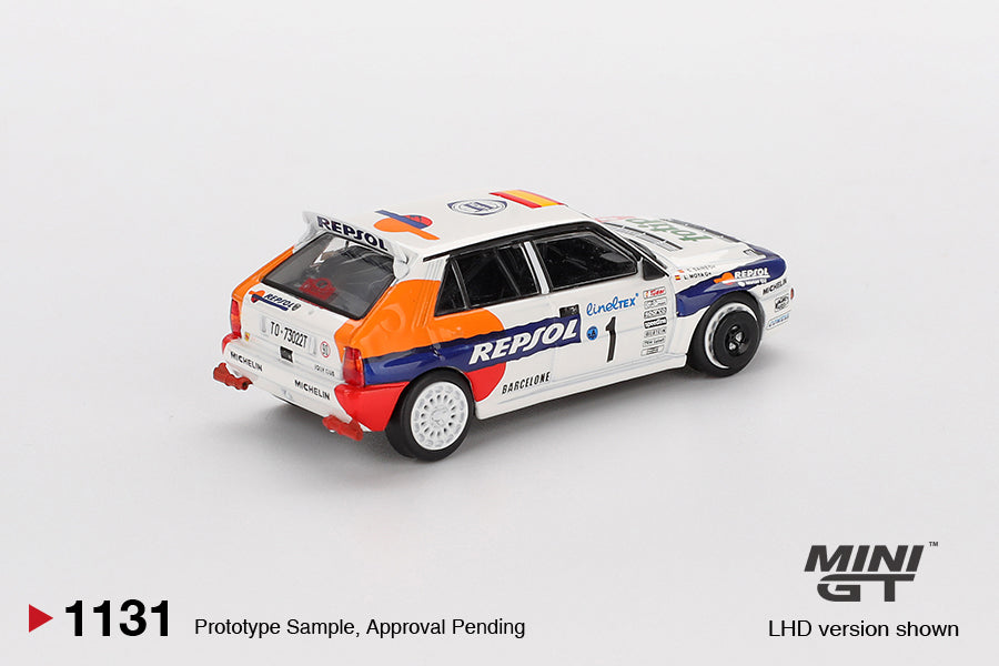 Mini GT 1/64 Lancia Delta HF Integrale Evoluzione #1 1993 Rallye Monte-Carlo MGT01131-L Diecast Scale Model