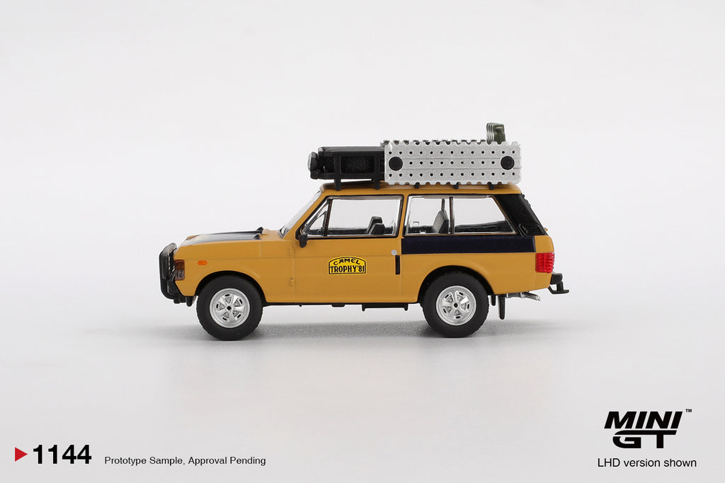 Mini GT 1/64 Range Rover 1981 Camel Trophy Sumatra C.Swoboda & K.Mentel Winner MGT01144-L Diecast Scale Model
