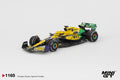 Mini GT 1/64 McLaren MCL38 #81 Oscar Piastri 2024 F1 Monaco GP 2nd Place MGT01165-L Diecast Scale Model