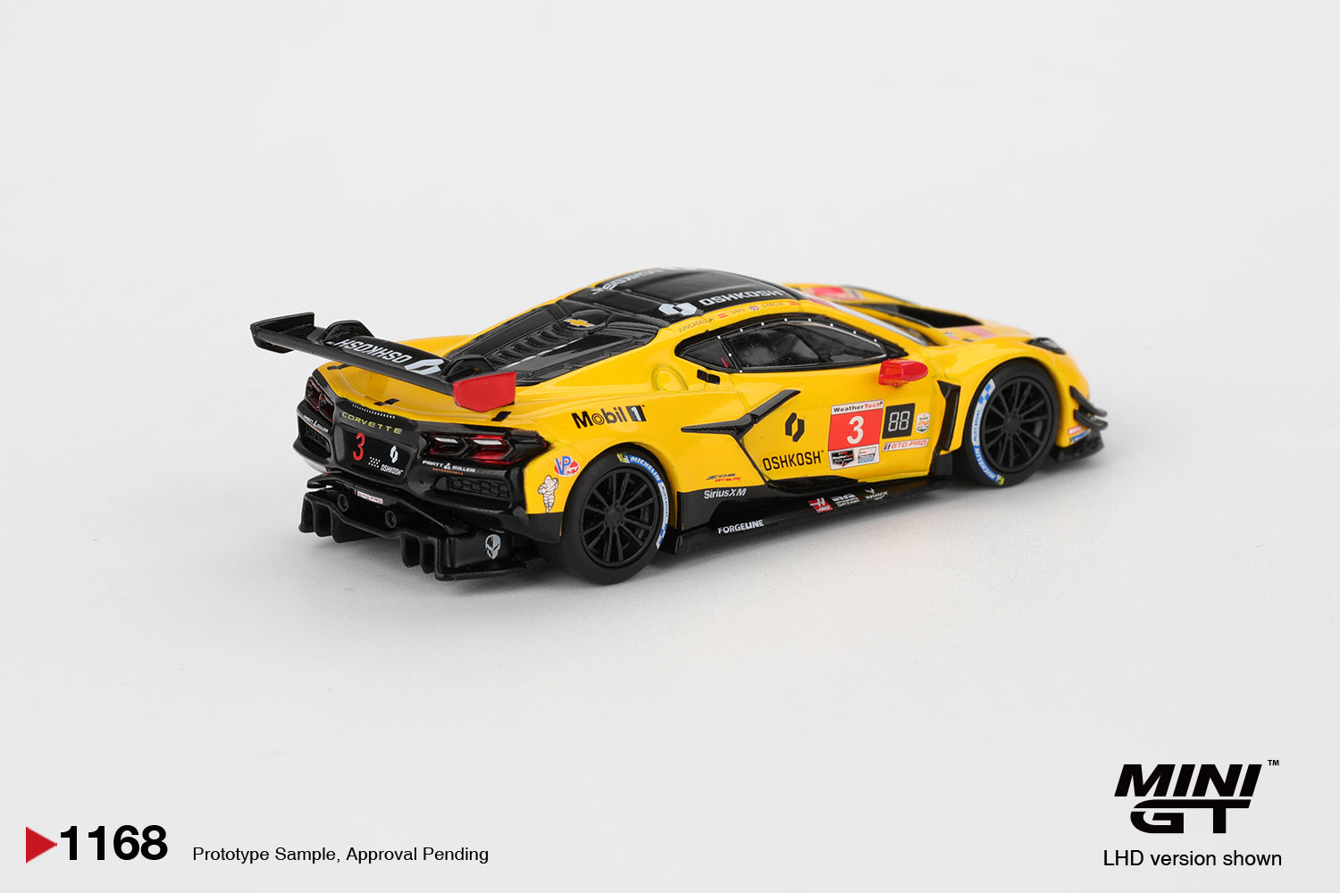 Mini GT 1/64Chevrolet Corvette Z06 GT3.R #3 Corvette Racing by Pratt Miller Motorsports 2025 IMSA Daytona 24 Hrs MGT01168-L Diecast Scale Model