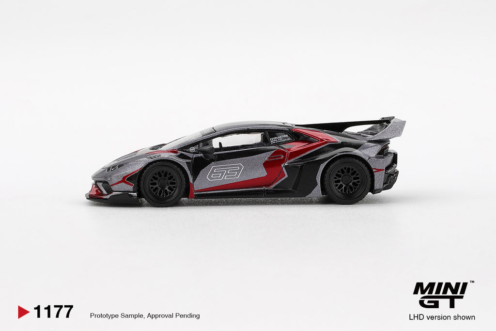 Mini GT 1/64 LB★WORKS Lamborghini Huracán GT RONIN MGT01177-L Diecast Scale Model
