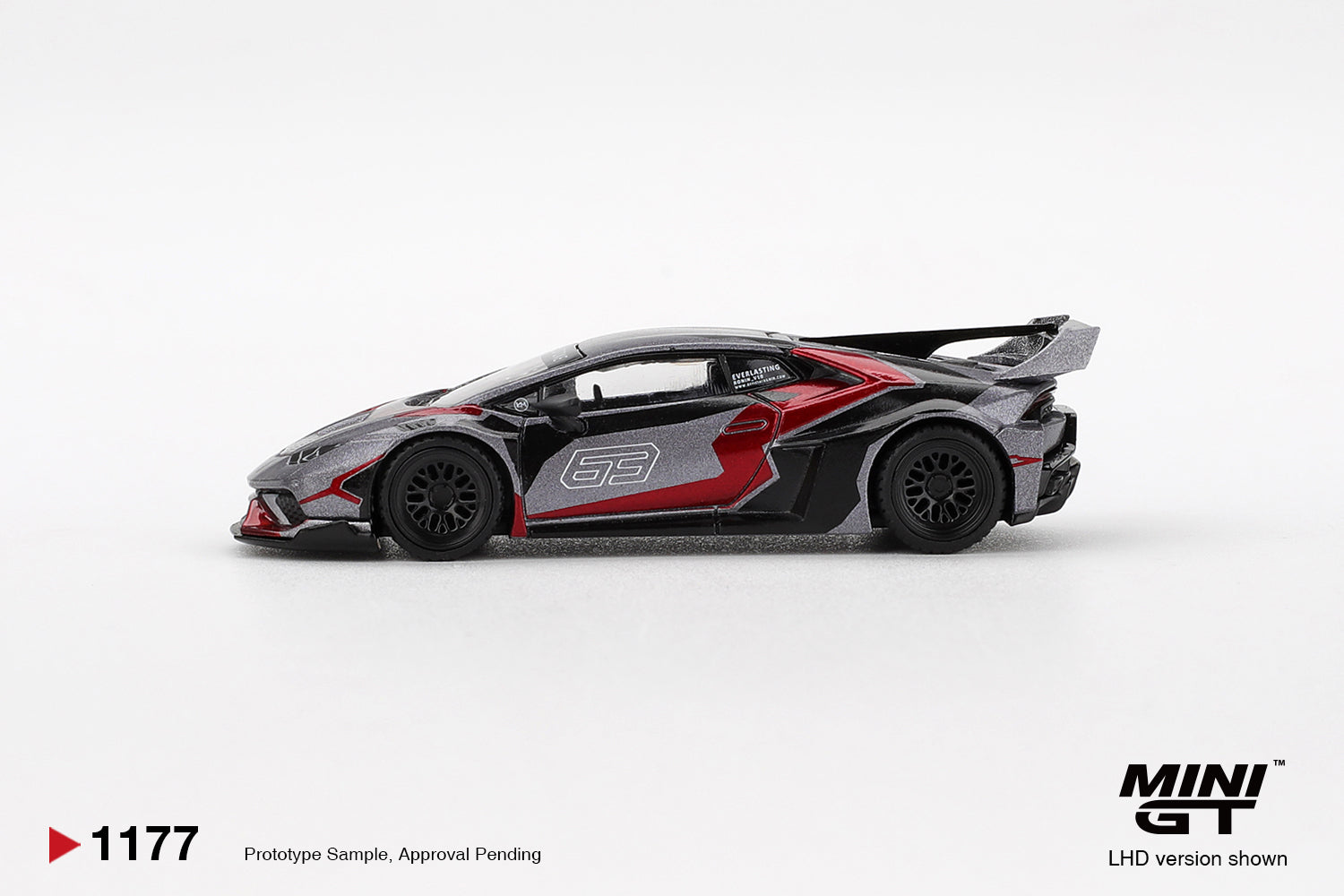 Mini GT 1/64 LB★WORKS Lamborghini Huracán GT RONIN MGT01177-L Diecast Scale Model