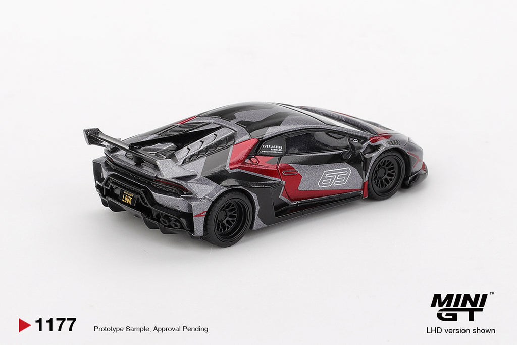 Mini GT 1/64 LB★WORKS Lamborghini Huracán GT RONIN MGT01177-L Diecast Scale Model