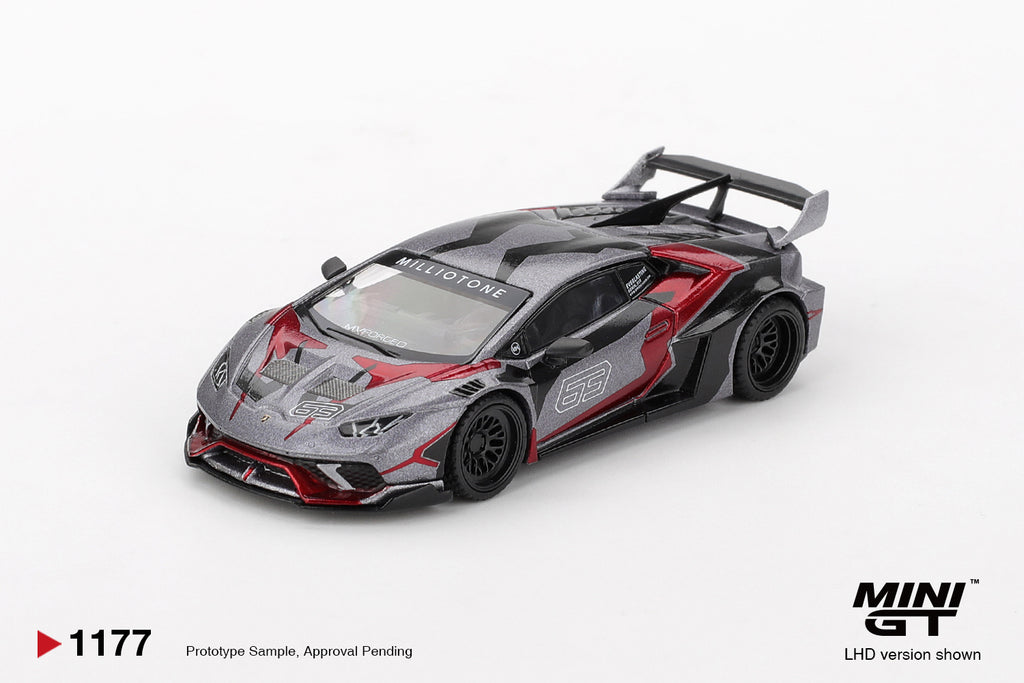 Mini GT 1/64 LB★WORKS Lamborghini Huracán GT RONIN MGT01177-L Diecast Scale Model