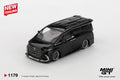 Mini GT 1/64 Toyota Alphard 40 KUHL Black MGT01179-L Diecast Scale Model