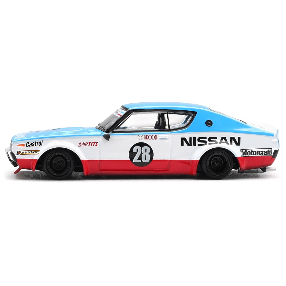 Mini GT 1/64 Nissan Skyline Kenmeri Liberty Walk Nissan Racing 75 concept RHD MGT01212-R Diecast Scale Model