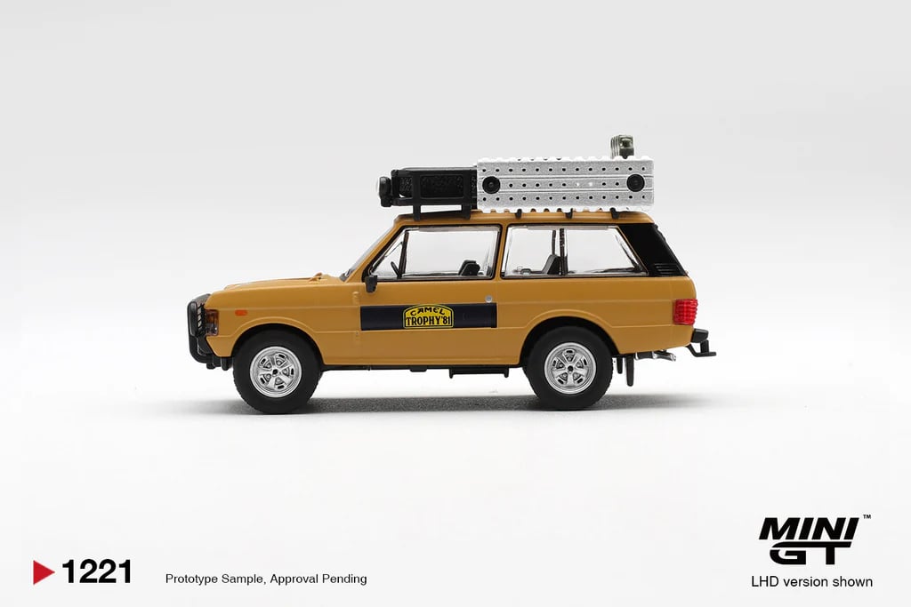 [PRE ORDER] Mini GT 1/64 1981 Camel Trophy Sumatra Range Rover MGT01221-L Diecast Scale Model