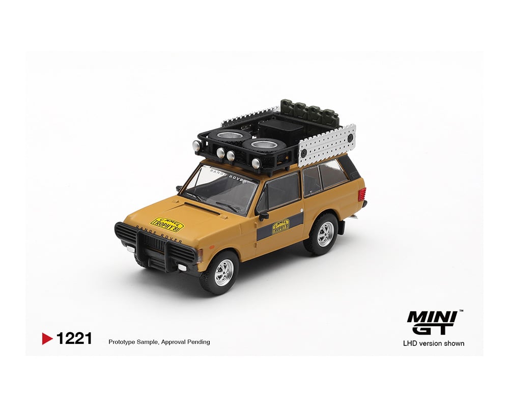 [PRE ORDER] Mini GT 1/64 1981 Camel Trophy Sumatra Range Rover MGT01221-L Diecast Scale Model