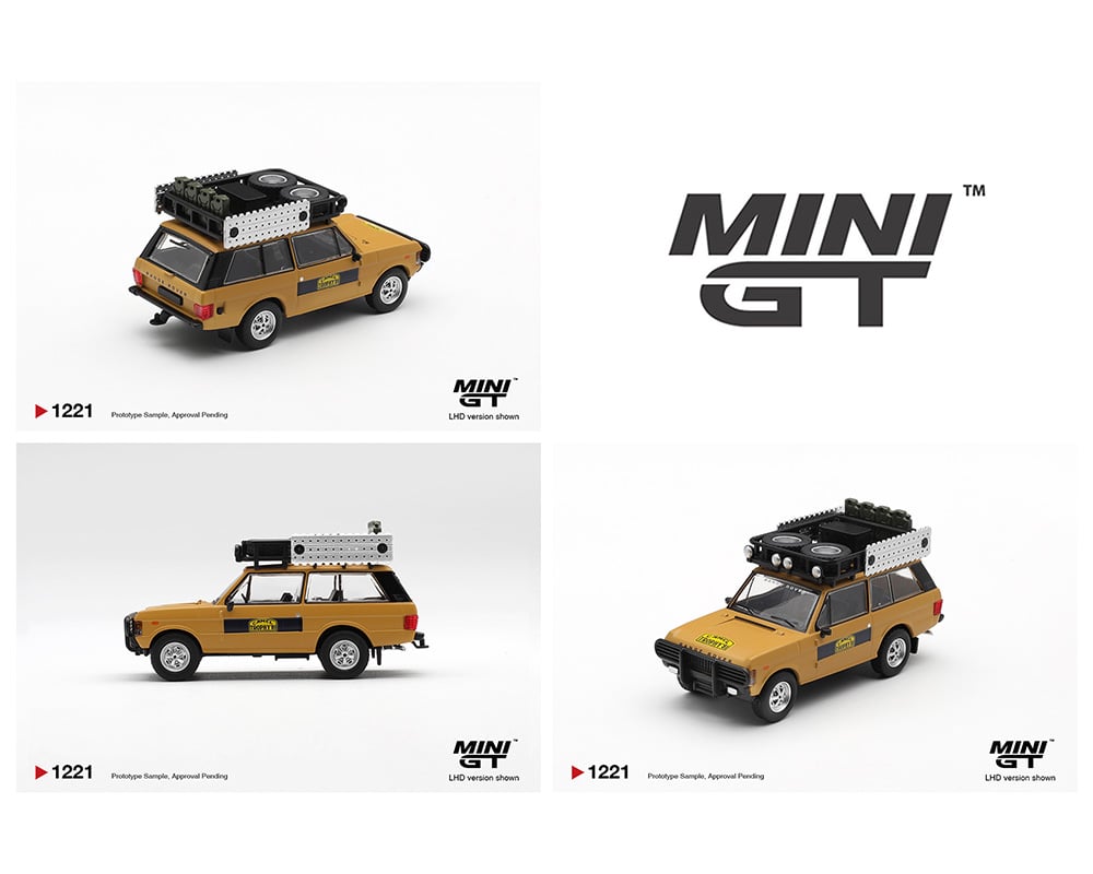 [PRE ORDER] Mini GT 1/64 1981 Camel Trophy Sumatra Range Rover MGT01221-L Diecast Scale Model