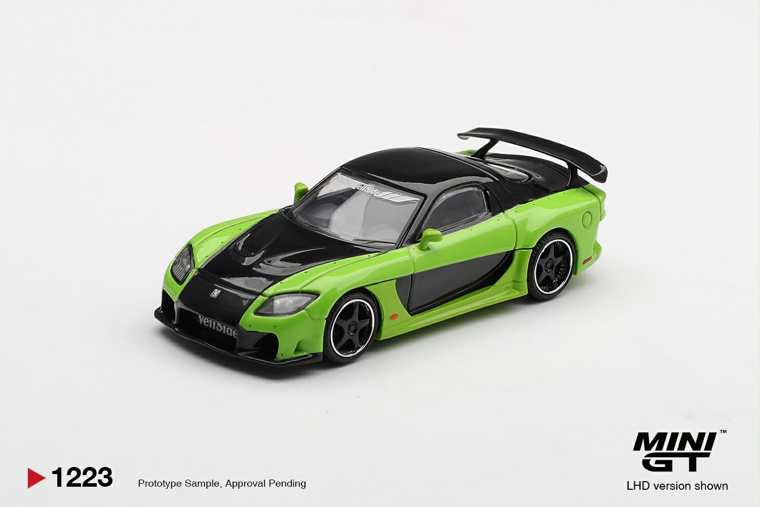 [PRE ORDER] Mini GT 1/64 Mazda RX-7 VeilSide Fortune7 Green MGT01223-L Diecast Scale Model