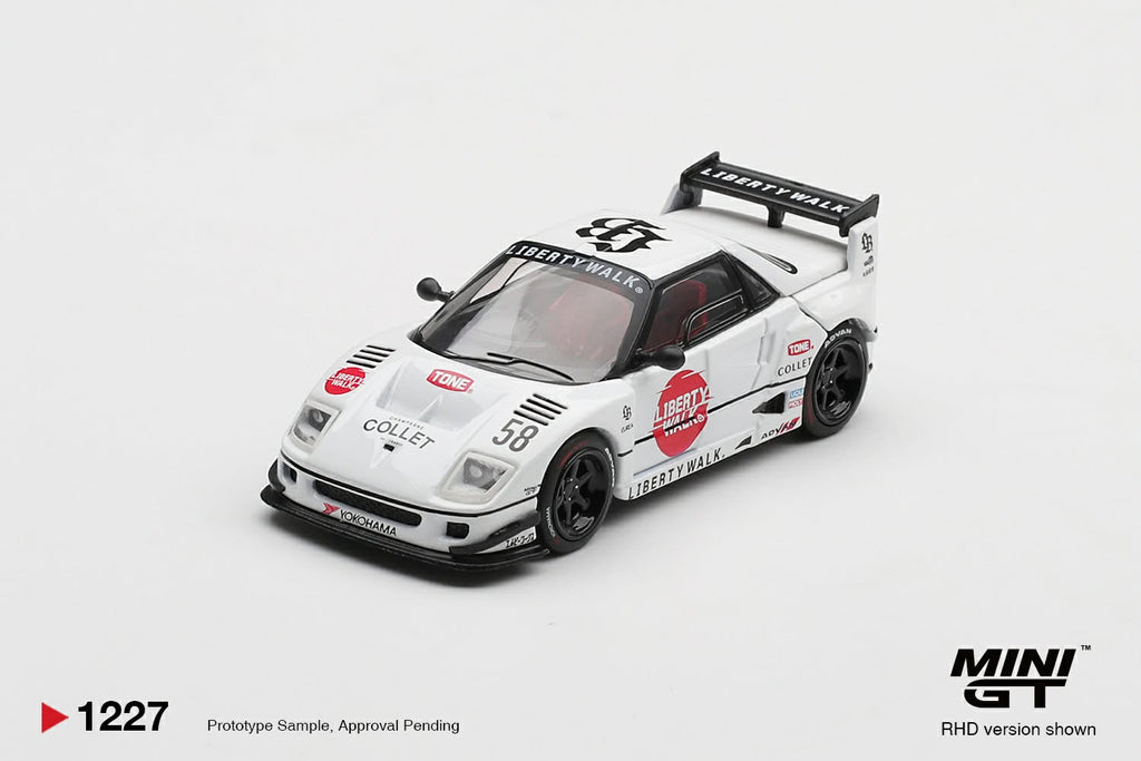 Mini GT 1/64 Mazda AZ-1 Liberty Walk LB40 LB-Hinomaru MGT01227-R Diecast Scale Model