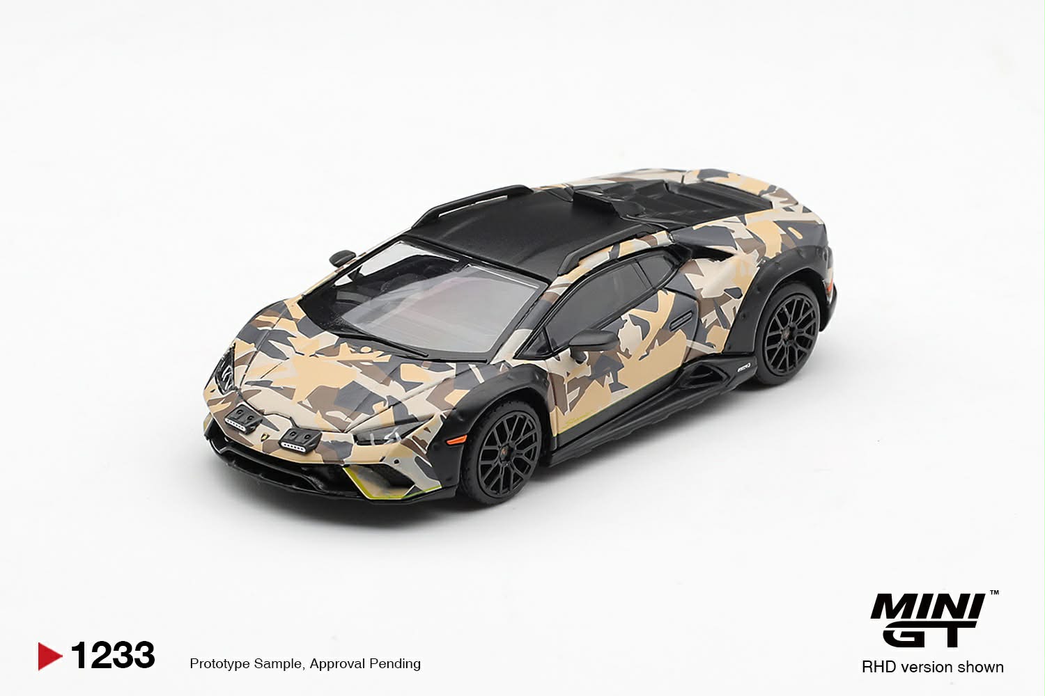 [PRE ORDER] Mini GT 1/64 Lamborghini Huracán Sterrato All Terrarin Set of 4 MGTS0026 Diecast Scale Model
