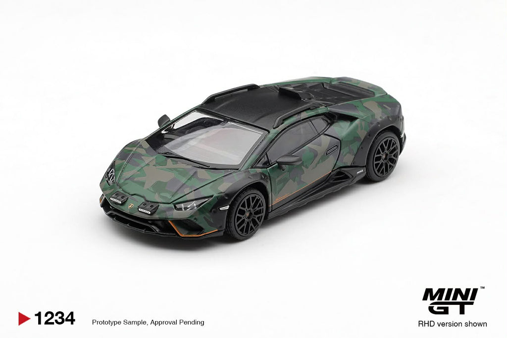 [PRE ORDER] Mini GT 1/64 Lamborghini Huracán Sterrato All Terrarin Set of 4 MGTS0026 Diecast Scale Model