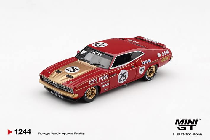 [PRE ORDER] Mini GT 1/64 Ford XB Falcon GT #25 1975 Bathurst 1000 / Australia Exclusive MGT01244-R Diecast Scale Model