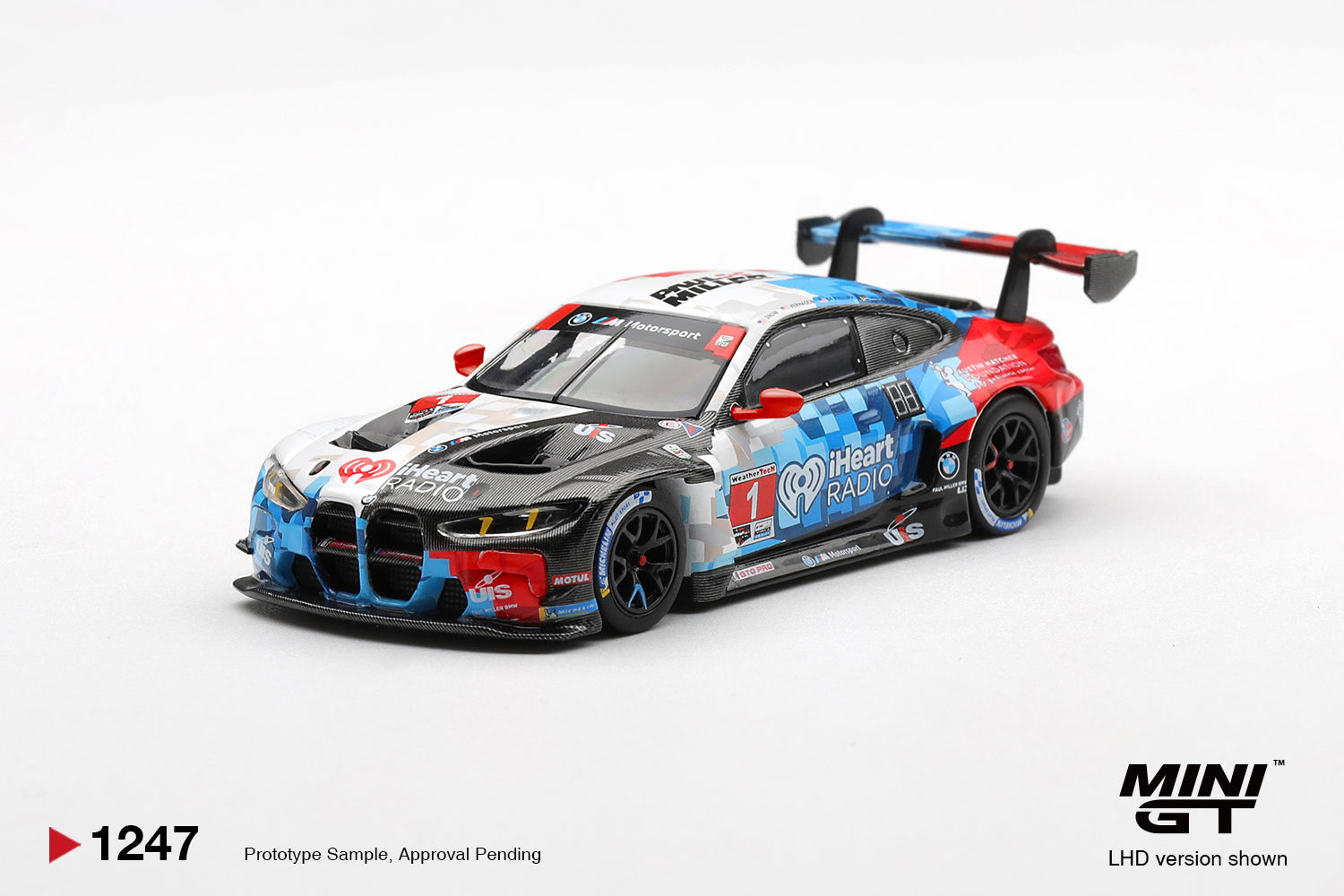 [PRE ORDER] Mini GT 1/64 BMW M4 GT3 EVO #1 Paul Miller Racing 2025 IMSA Daytona 24 Hrs MGT01247-L Diecast Scale Model