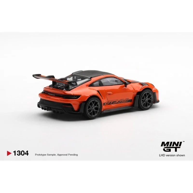[PRE ORDER] Mini GT 1/64 Porsche 911 (992) GT3 RS Gulf Orange Weissach Package 2024 MGT01304-L Diecast Scale Model